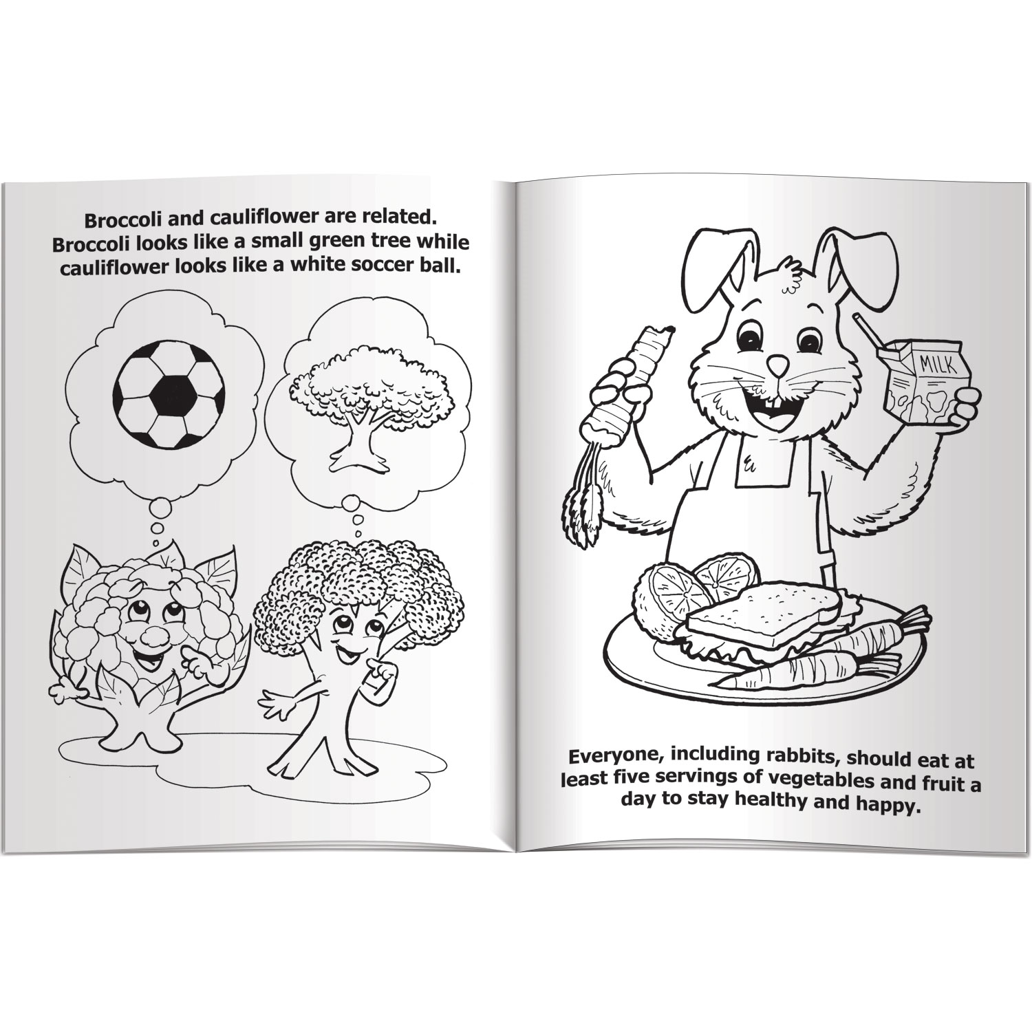 Combo Pack - CB1061 Coloring Book & 4-Pack of Crayons in a Poly Bag 6