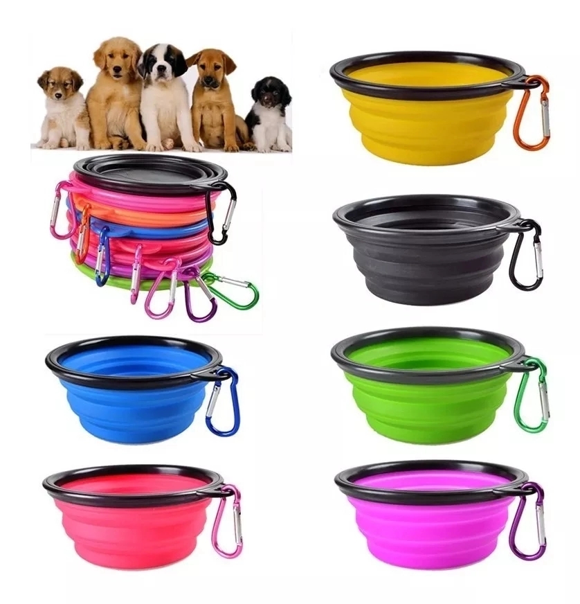 Silicone Foldable Pet Bowls 1