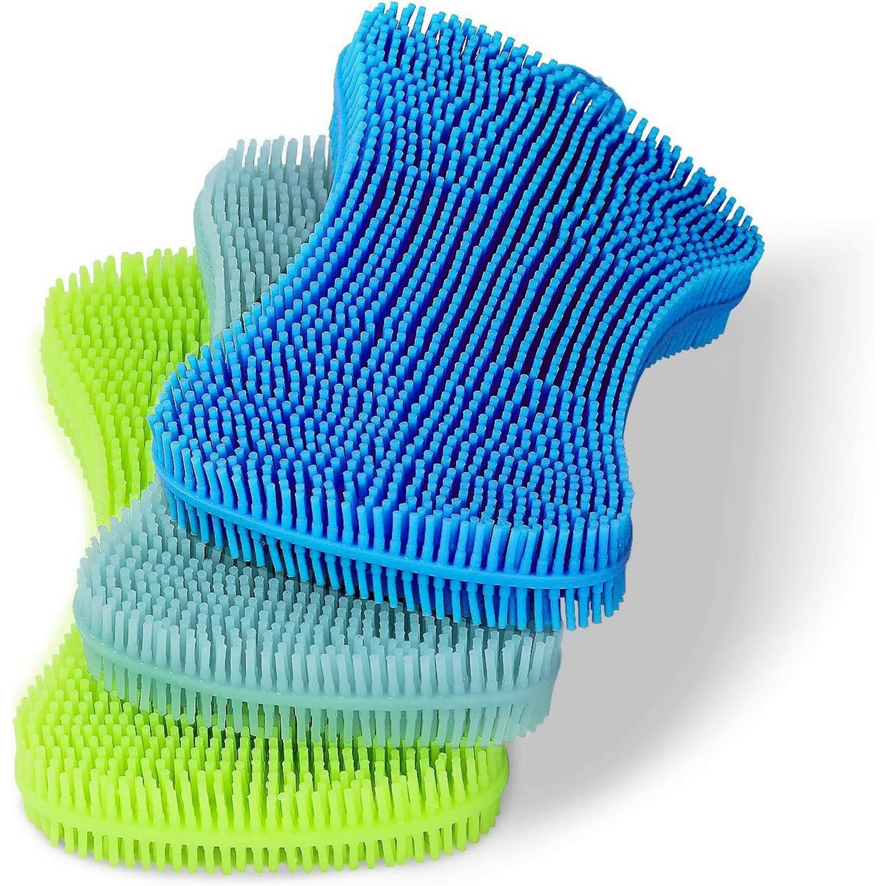 Silicone Sponge Dishwashing Brush 3