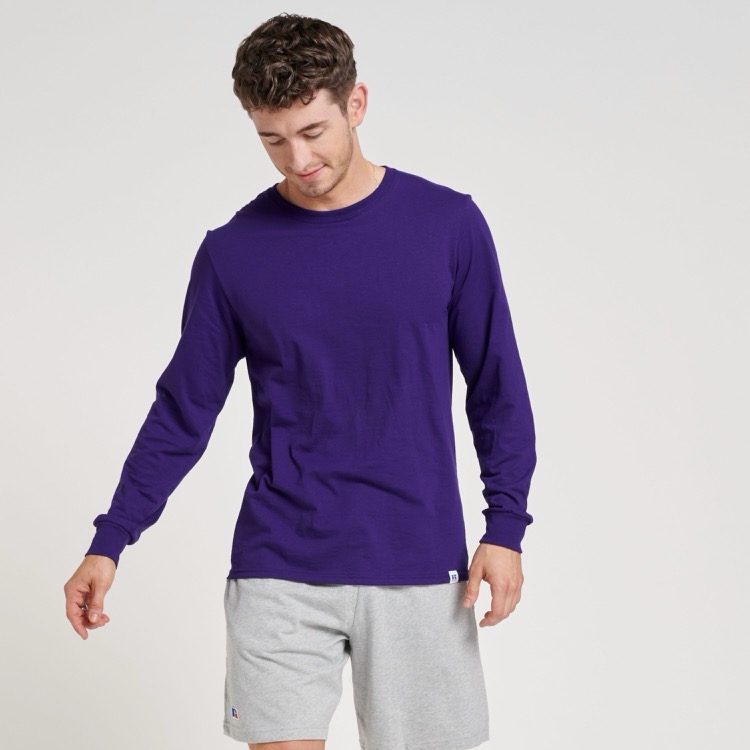 RUSSELL ATHLETIC DRI-POWER® CVC Performance Unisex Long-Sleeve T-Shirt 28