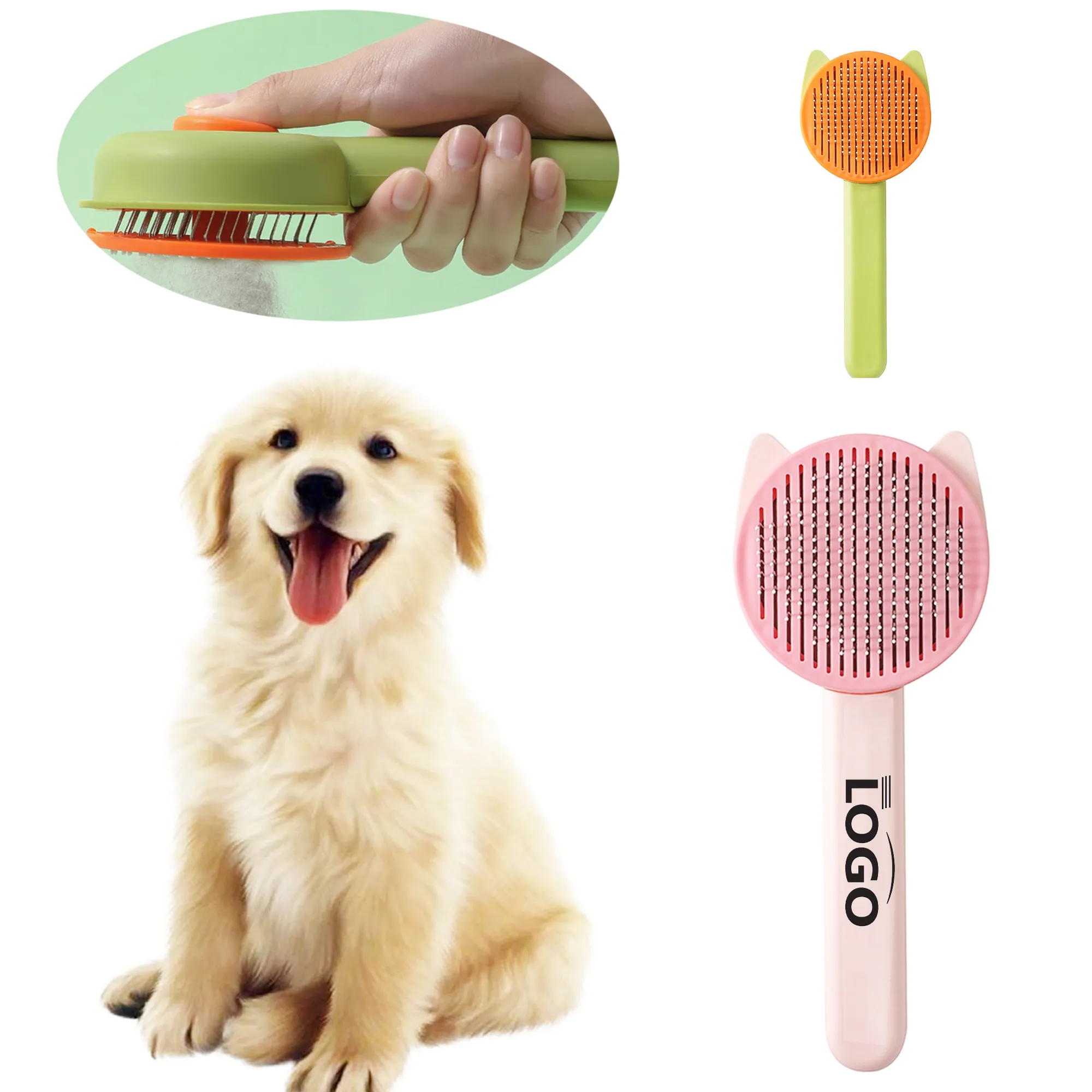 Stainless Steel Pet Hair Removal Comb 5