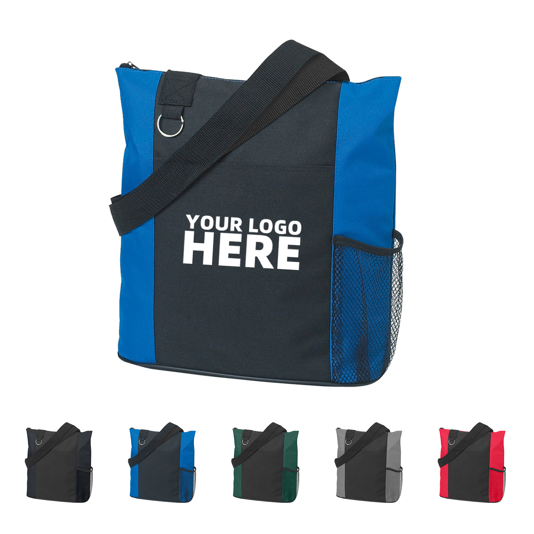 Durable One Shouder Everyday Tote, custom tote bag with logo imprint 2