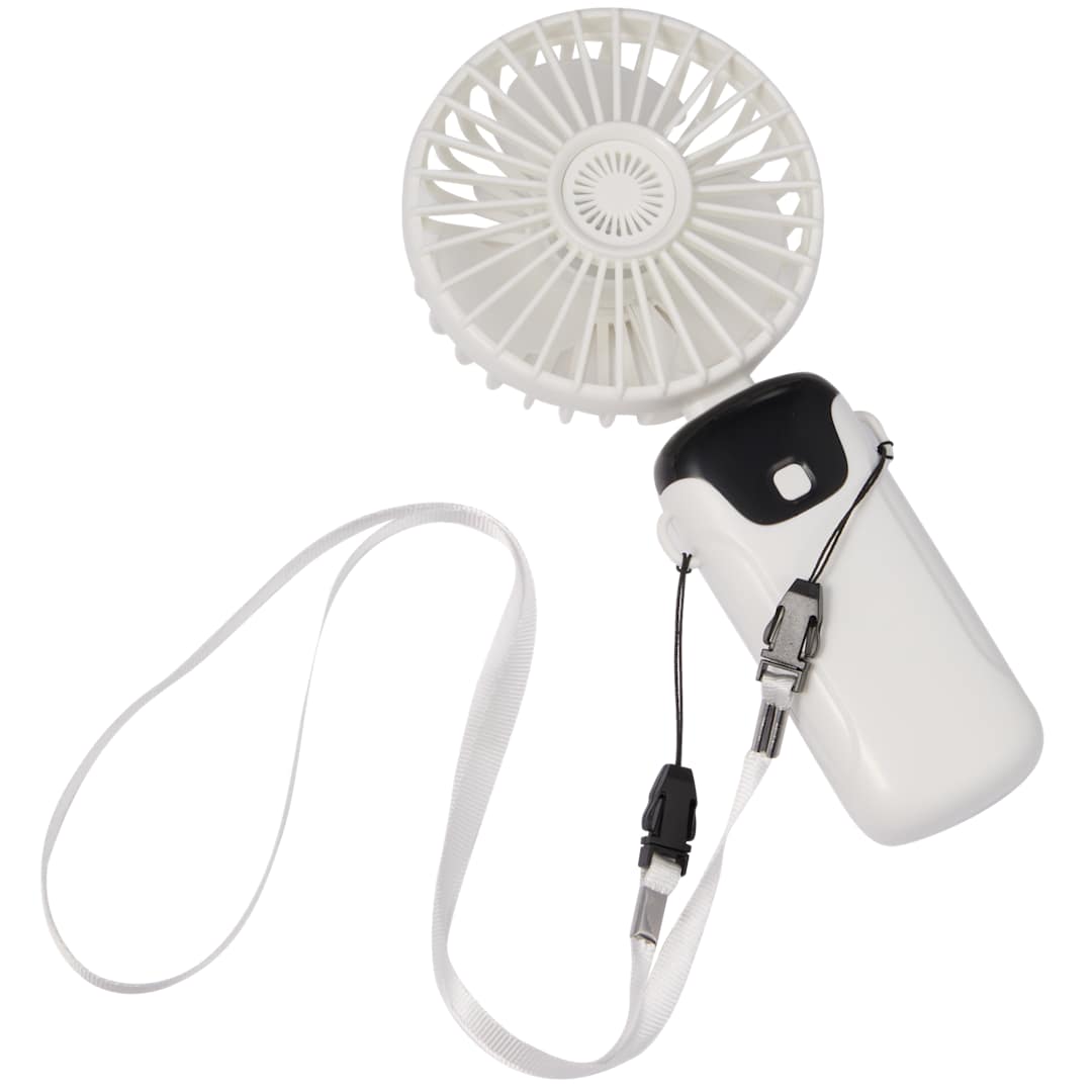 Rechargeable 100% RABS Personal LED Fan 88