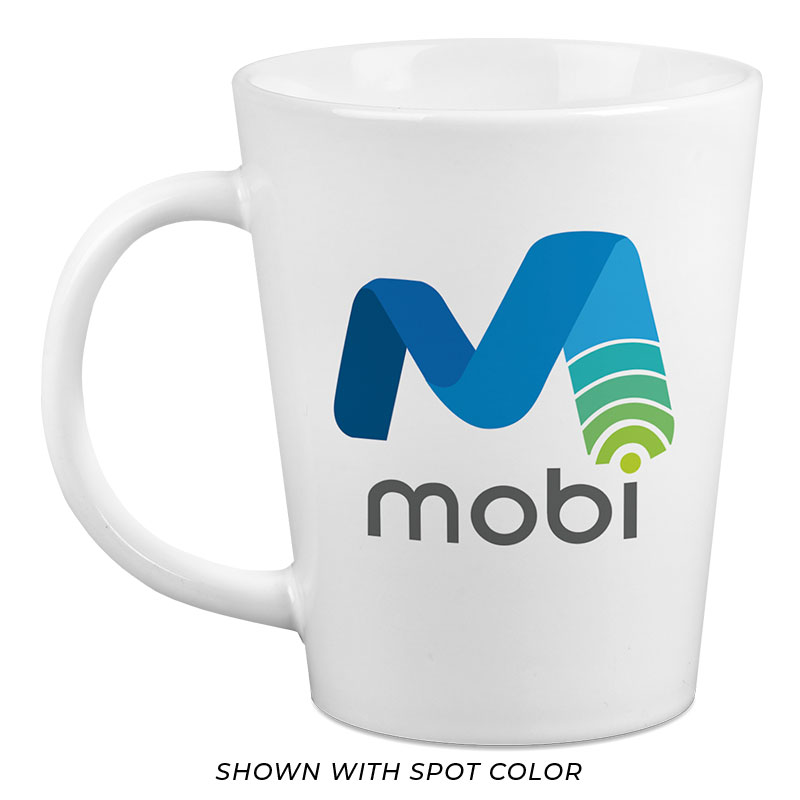 12 Oz. Short Latt Mug w/C Shaped Handle 5