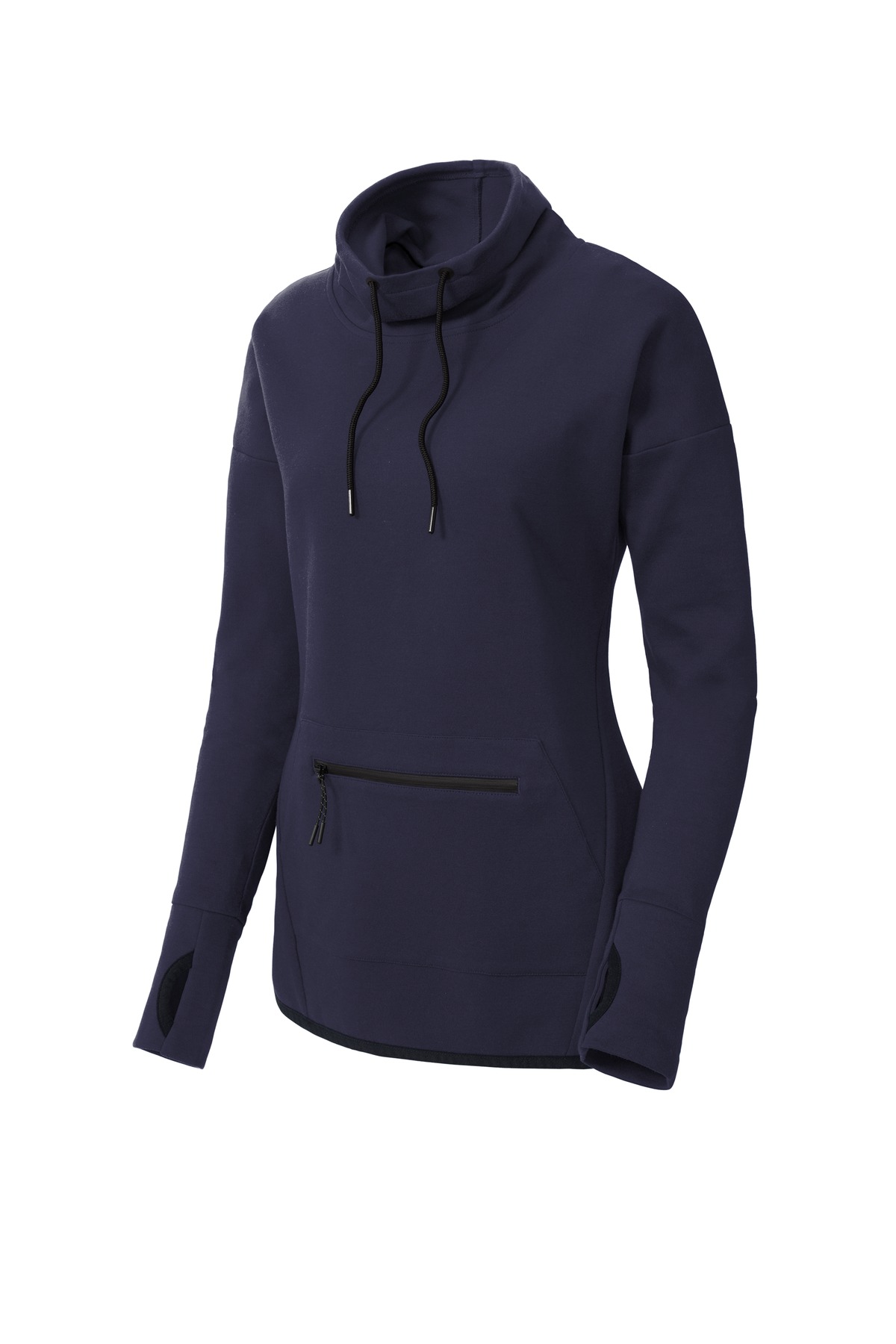 Sport-Tek Women's Triumph Cowl Neck Pullover LST280, custom hoodie or sweatshirt with logo imprint 13