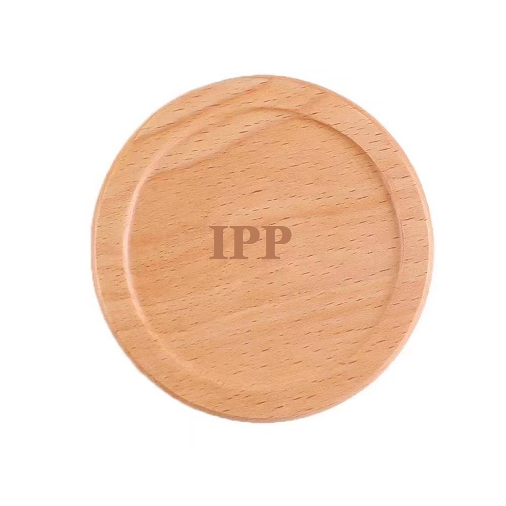 Round Wood Coasters 2