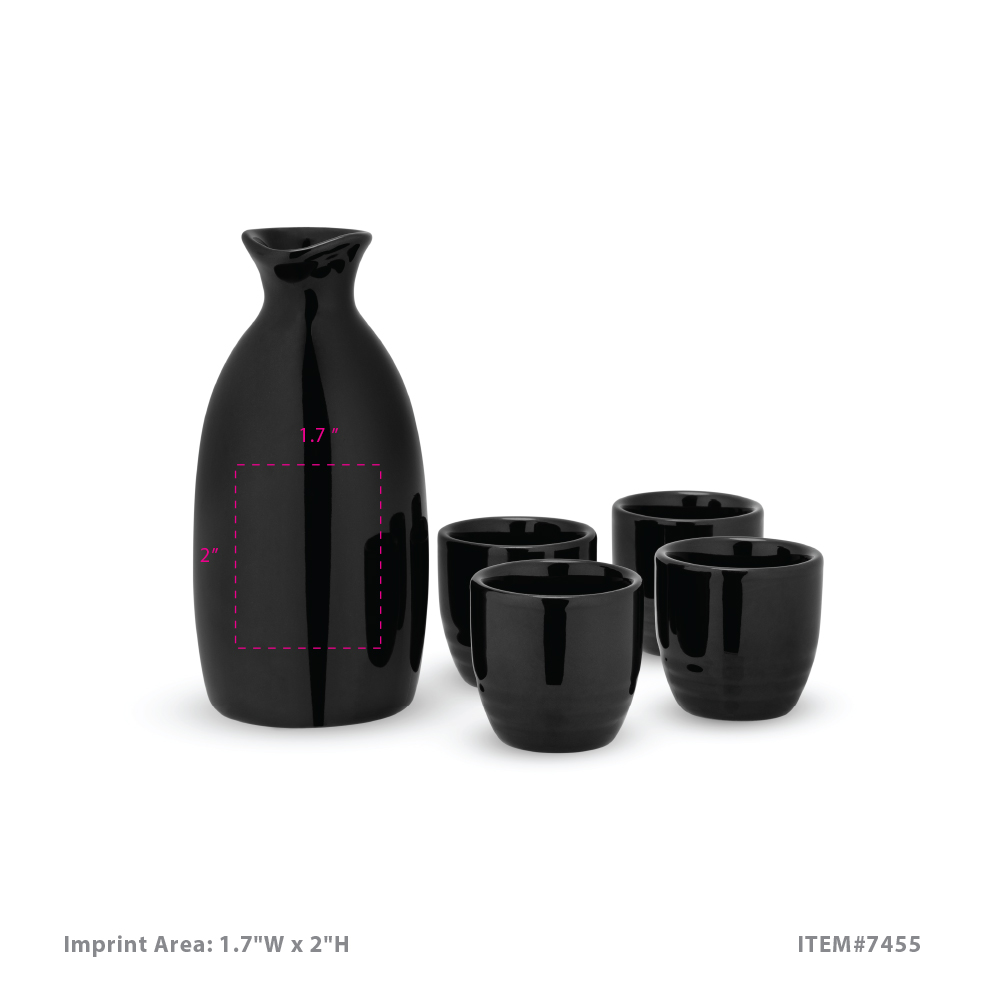 True® Moga™ 5-Piece Sake Set 2
