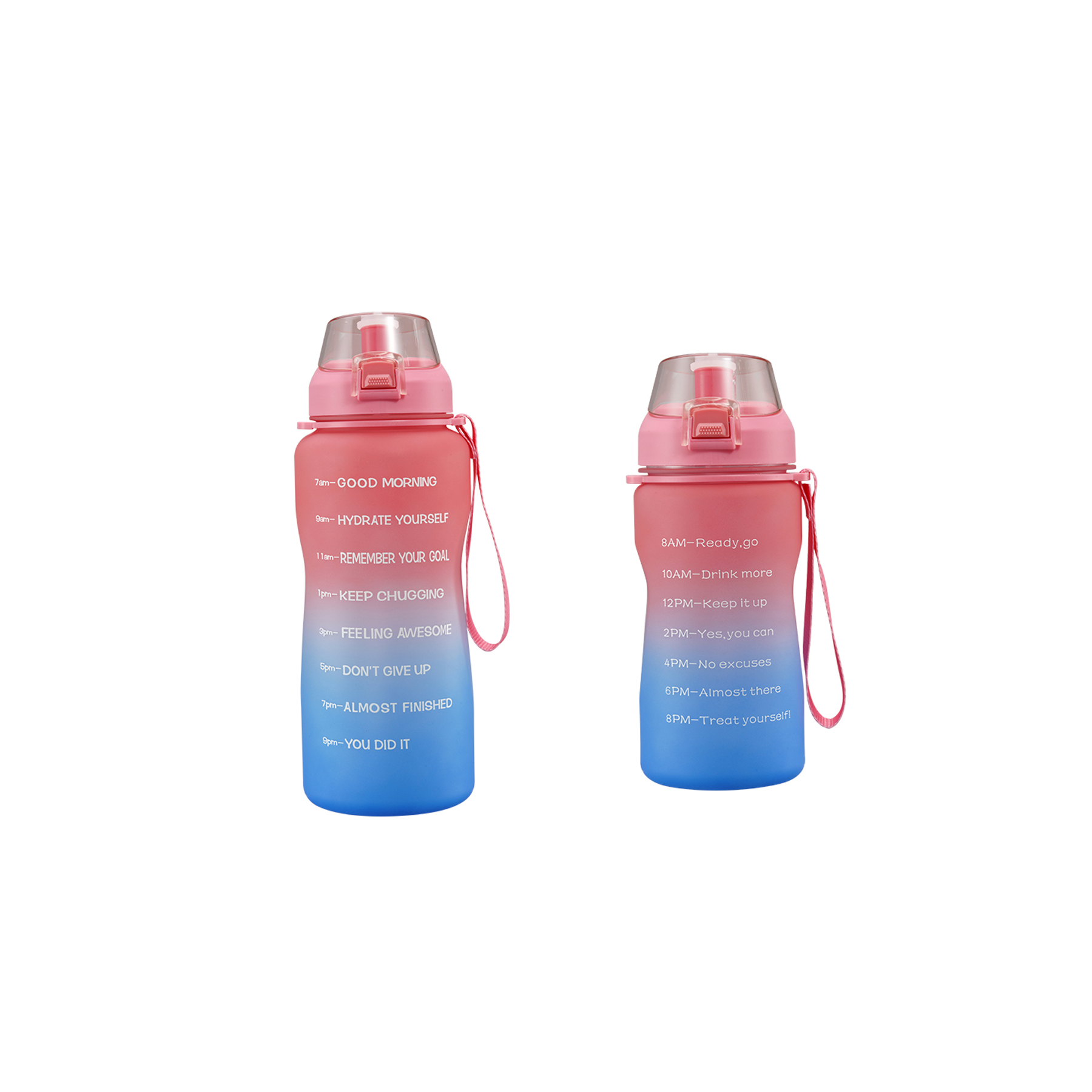 64 oz Large Capacity Wide-Mouth Water Bottle With Strap 4