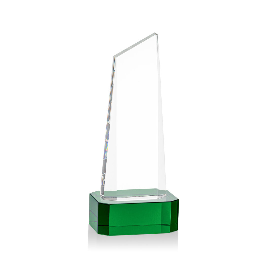 Belmont Tower Award on Padova Base - Green 4