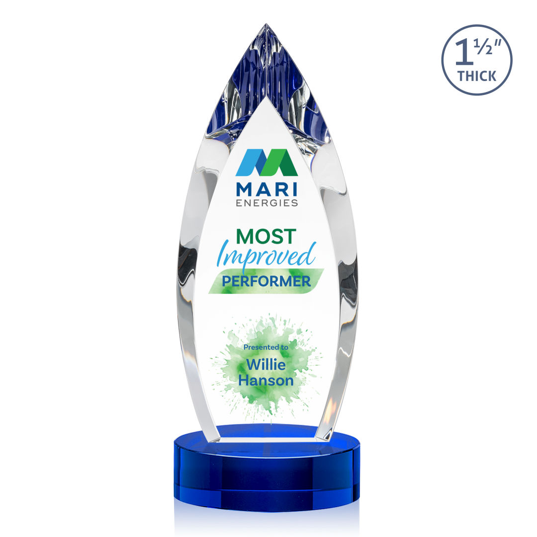 Fortier VividPrint™ Award on Base - Blue 13