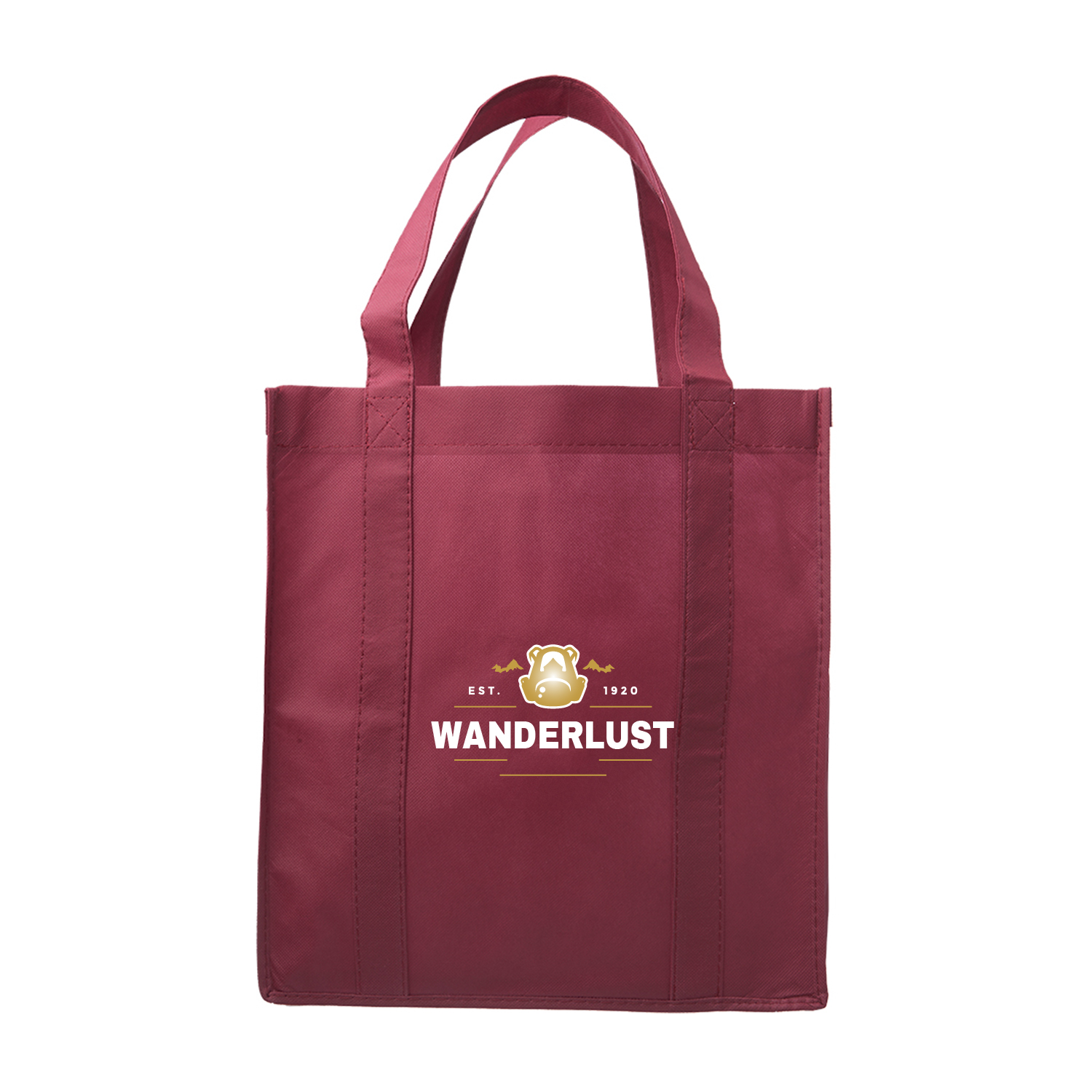 CarryMore Reusable Grocery Tote Bag (Full Color Imprint) 16