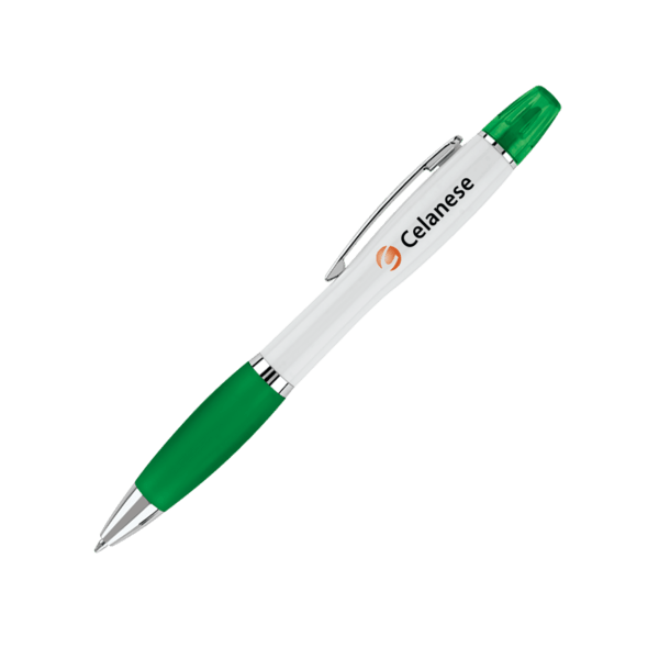 Curvaceous Ballpoint/Highlighter 4