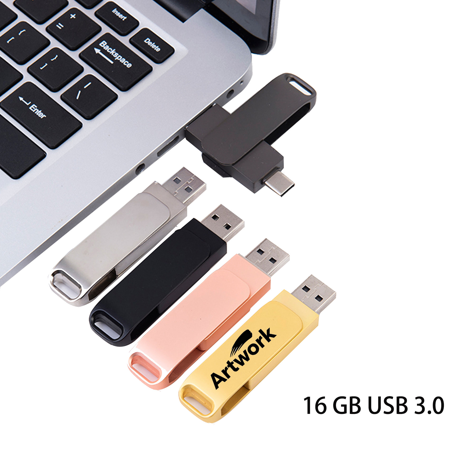 Dual - Interface USB Flash Drive 2