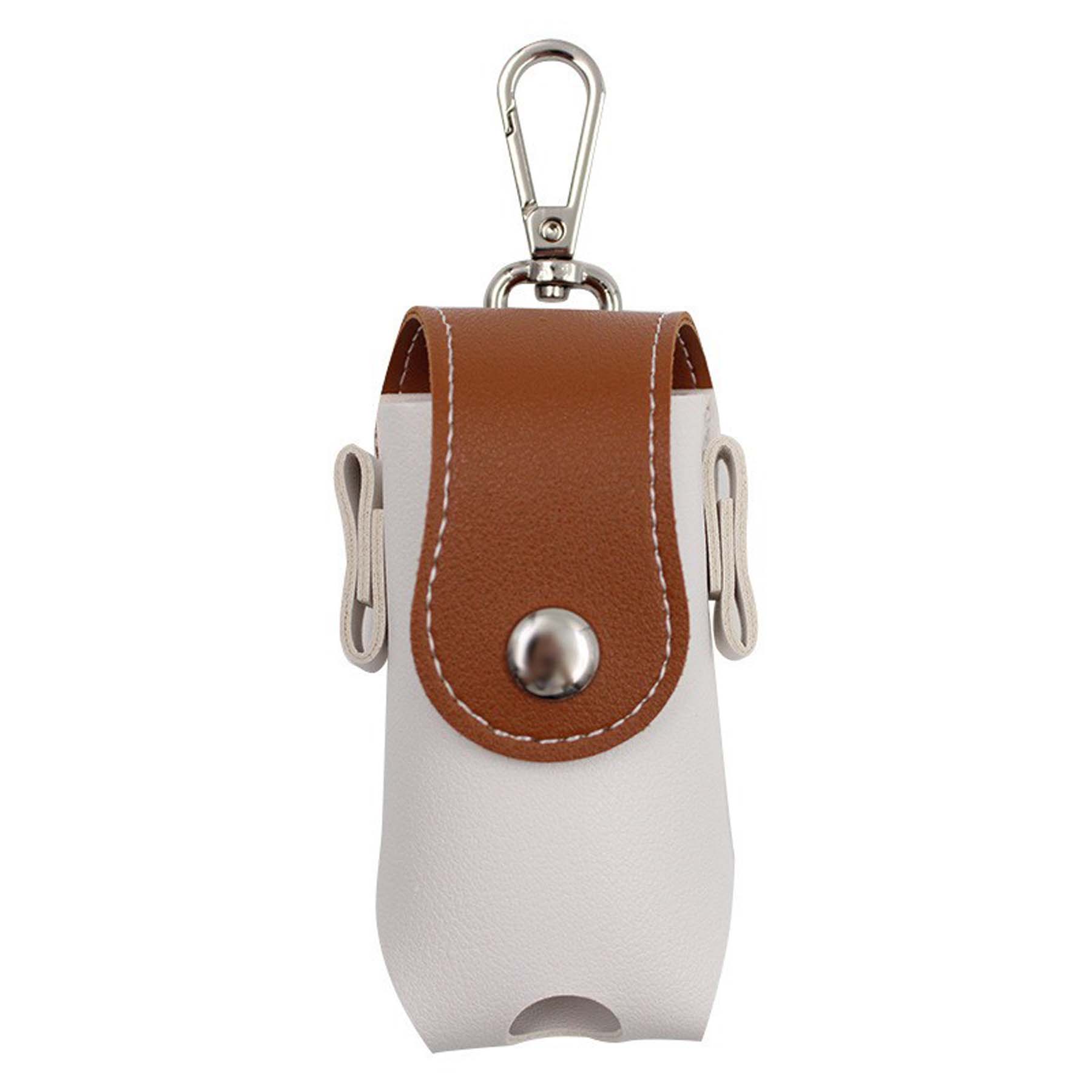Faux Leather Golf Ball Holder Pouch 4