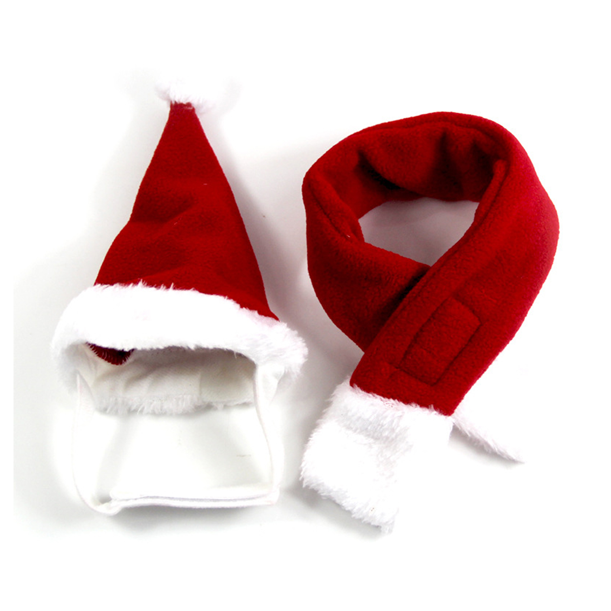 Pet Christmas Accessories: Scarf and Hat 2