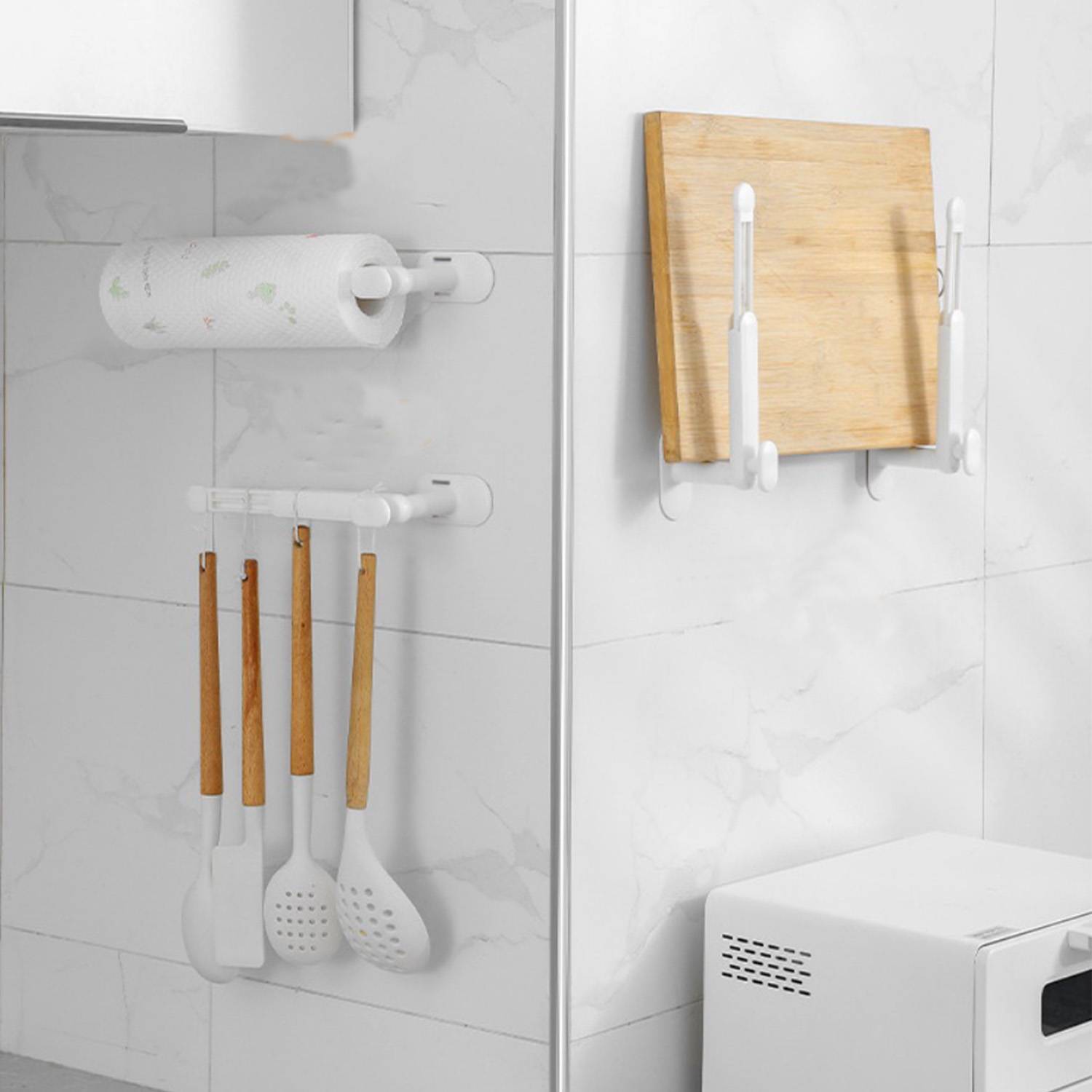 Multi functional L-shaped perforation-free Adjustable hook 3