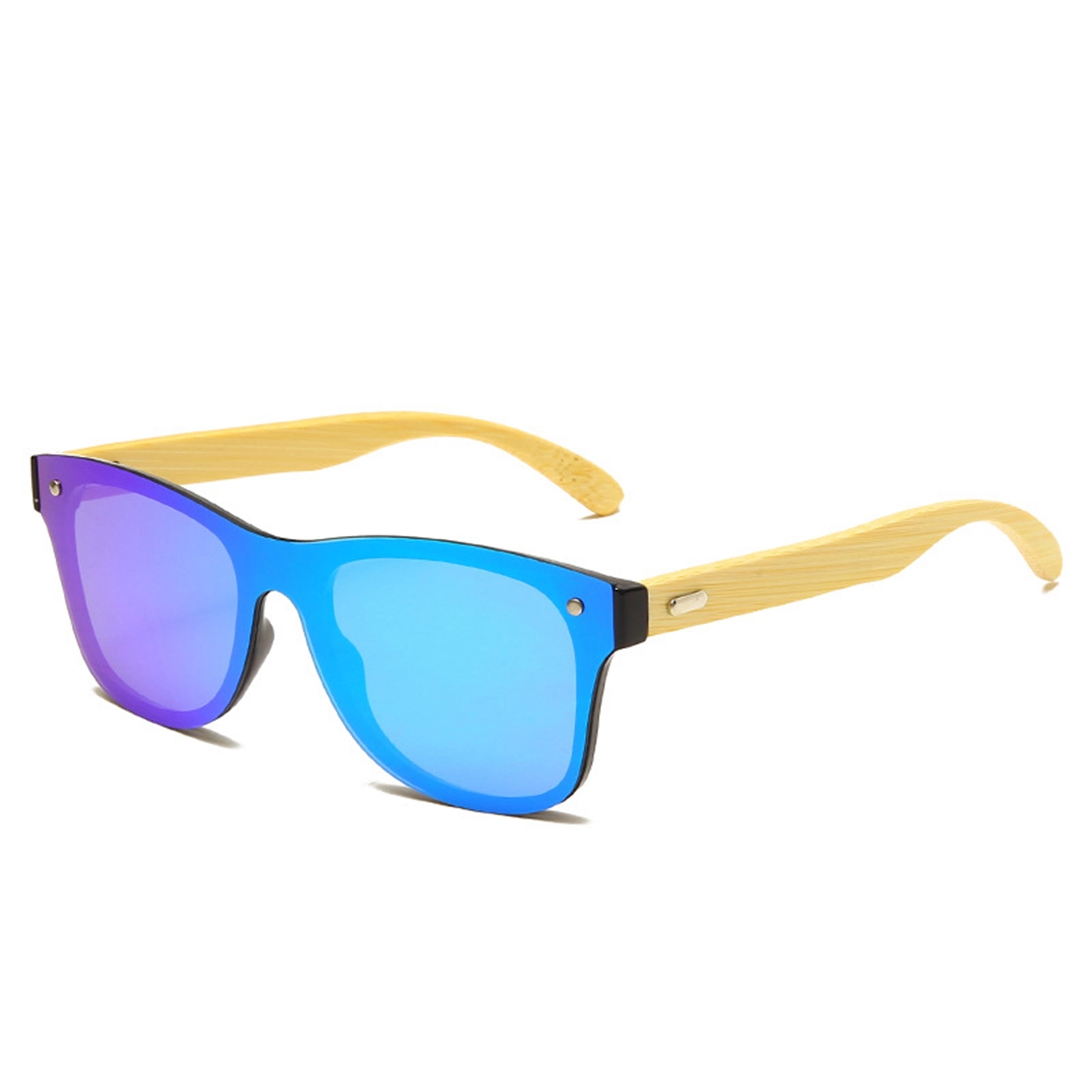 Bamboo Wood Arms Sunglasses 7