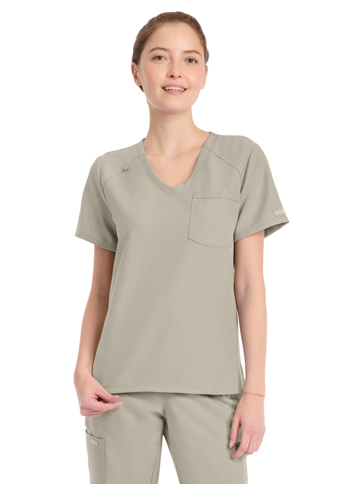 Cherokee - WW Originals Ultra - Women's 1-Pocket Tuck-In V-Neck Top 52