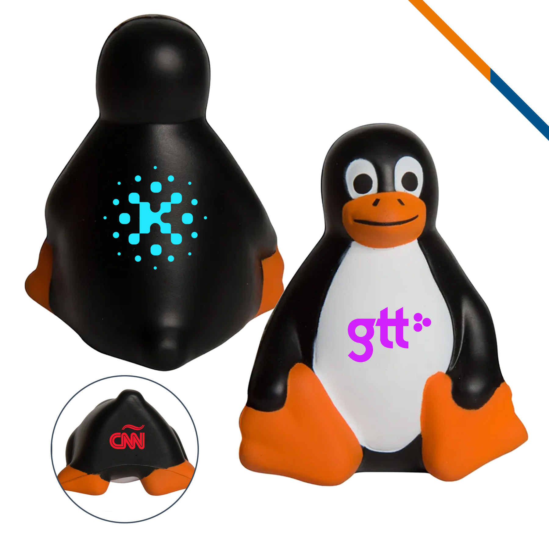 Unia Sitting Penguin Stress Ball 2