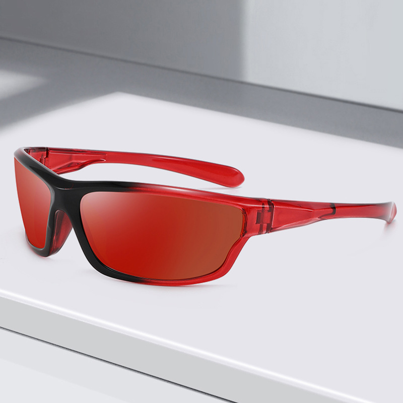 Polarized Wrap Around Sport Sunglasses 4