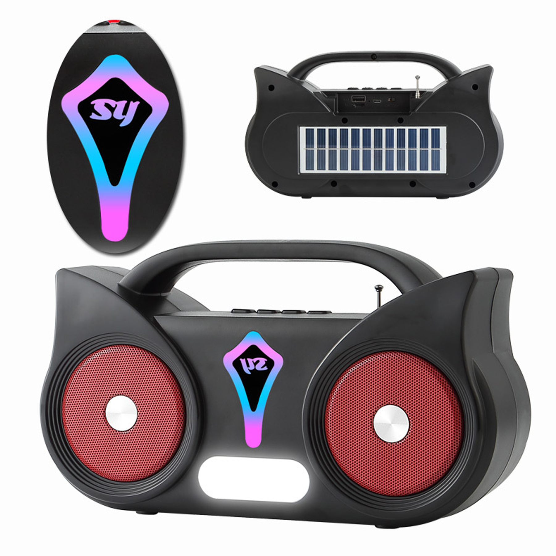 Wireless LED Cat Ear Wireless Speaker 2