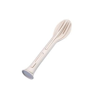 3 In 1 Portable Plastic Utensil Set Knife Fork Spoon 16