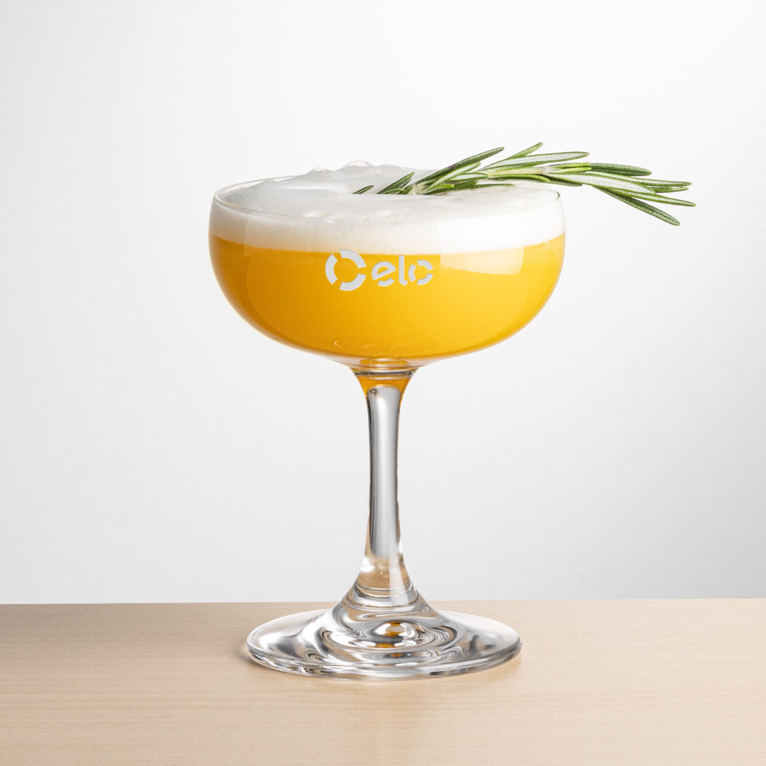 Mauritius Cocktail Coupe - Deep Etch 3