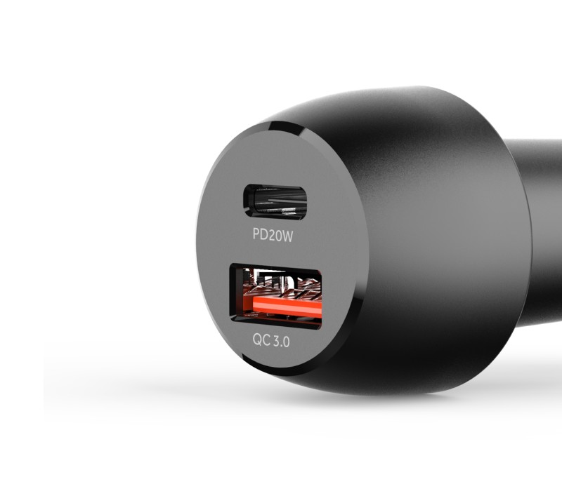 Dual USB Car Charger, 38W 2