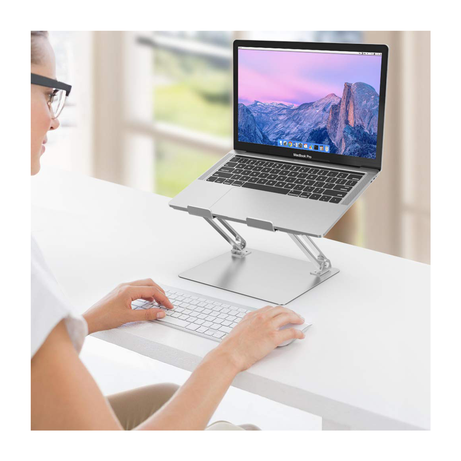 Ergonomic Adjustable Notebook Stand 4