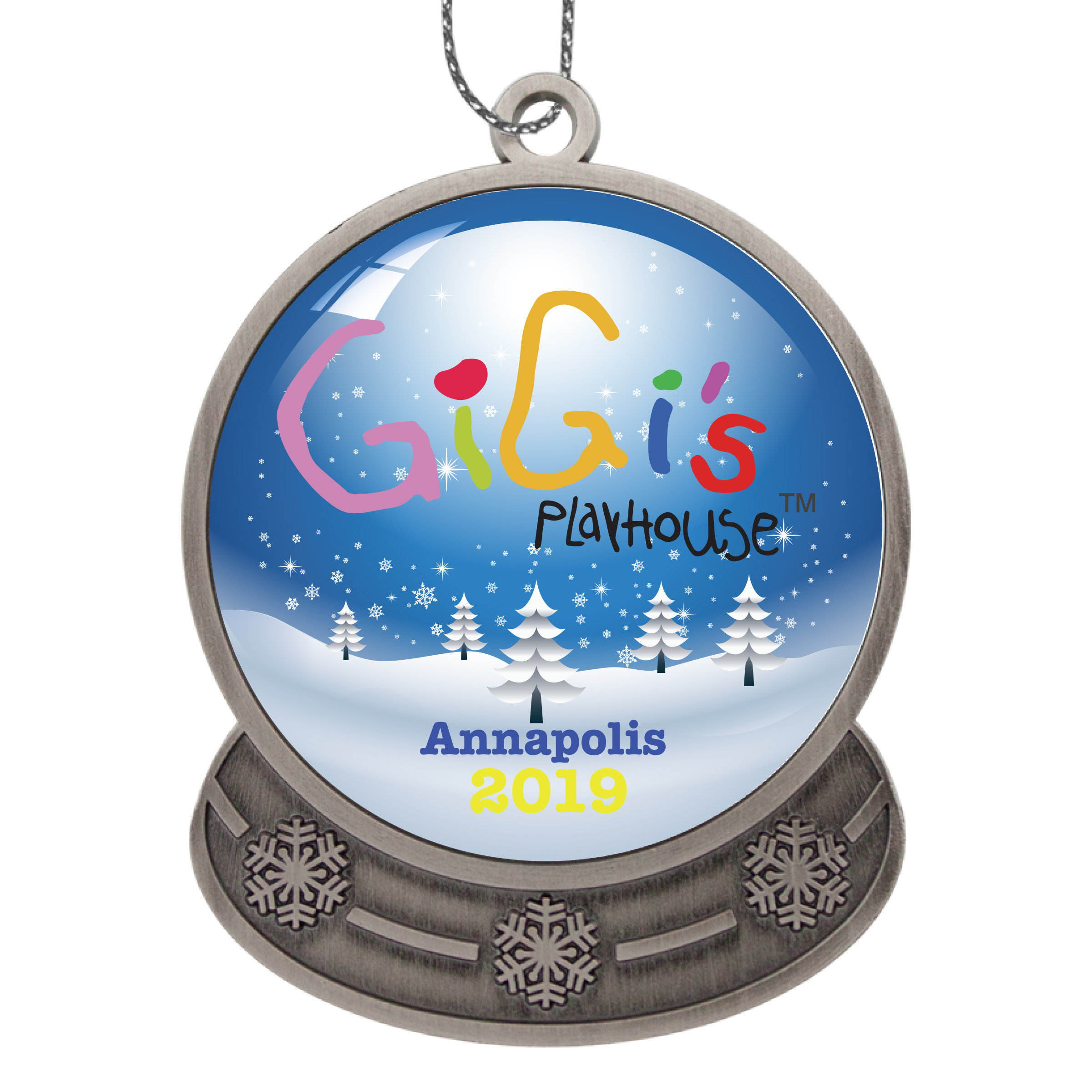 Snow Globe Holiday Ornament 2