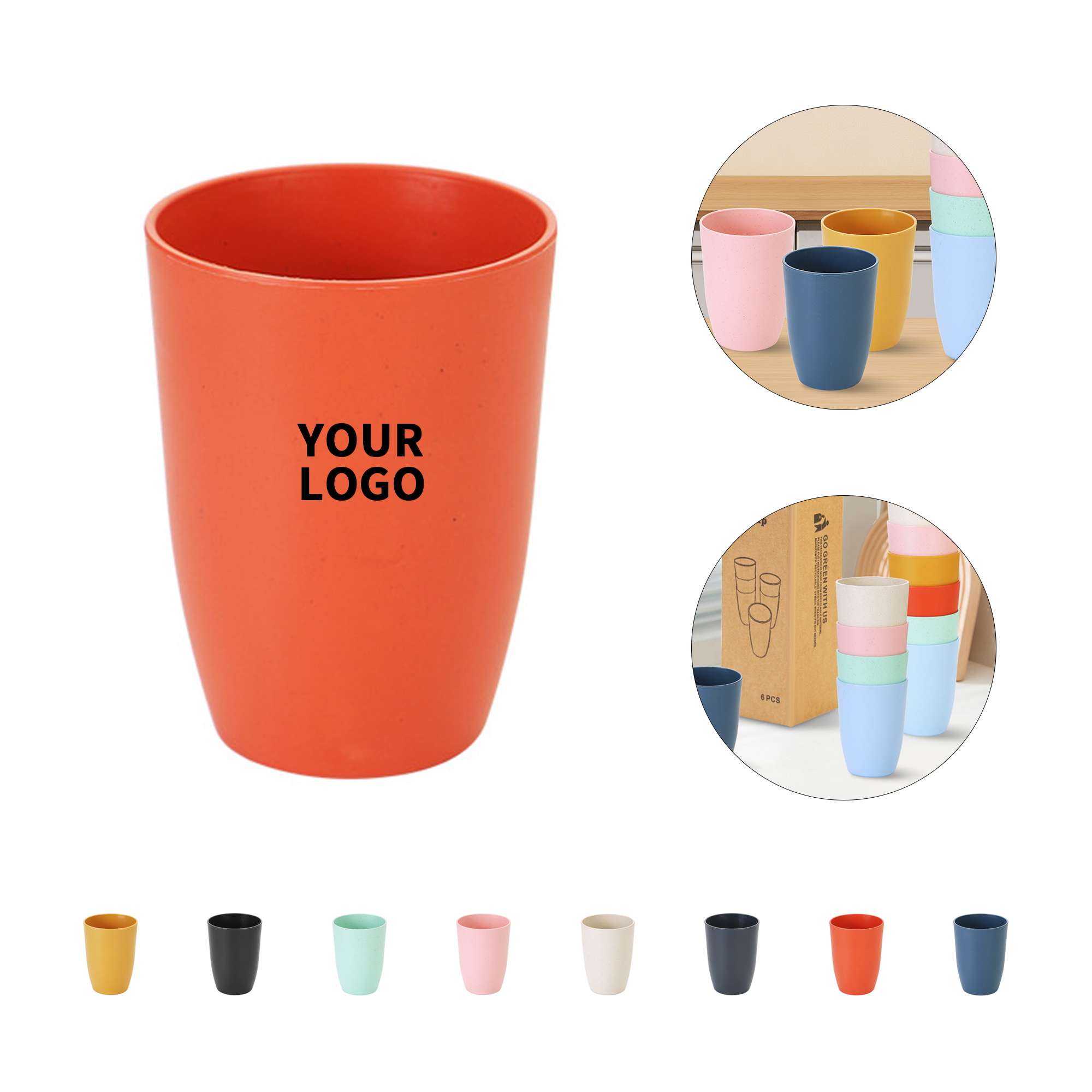 Household Drink Cup 3.1" x 4.3" 9