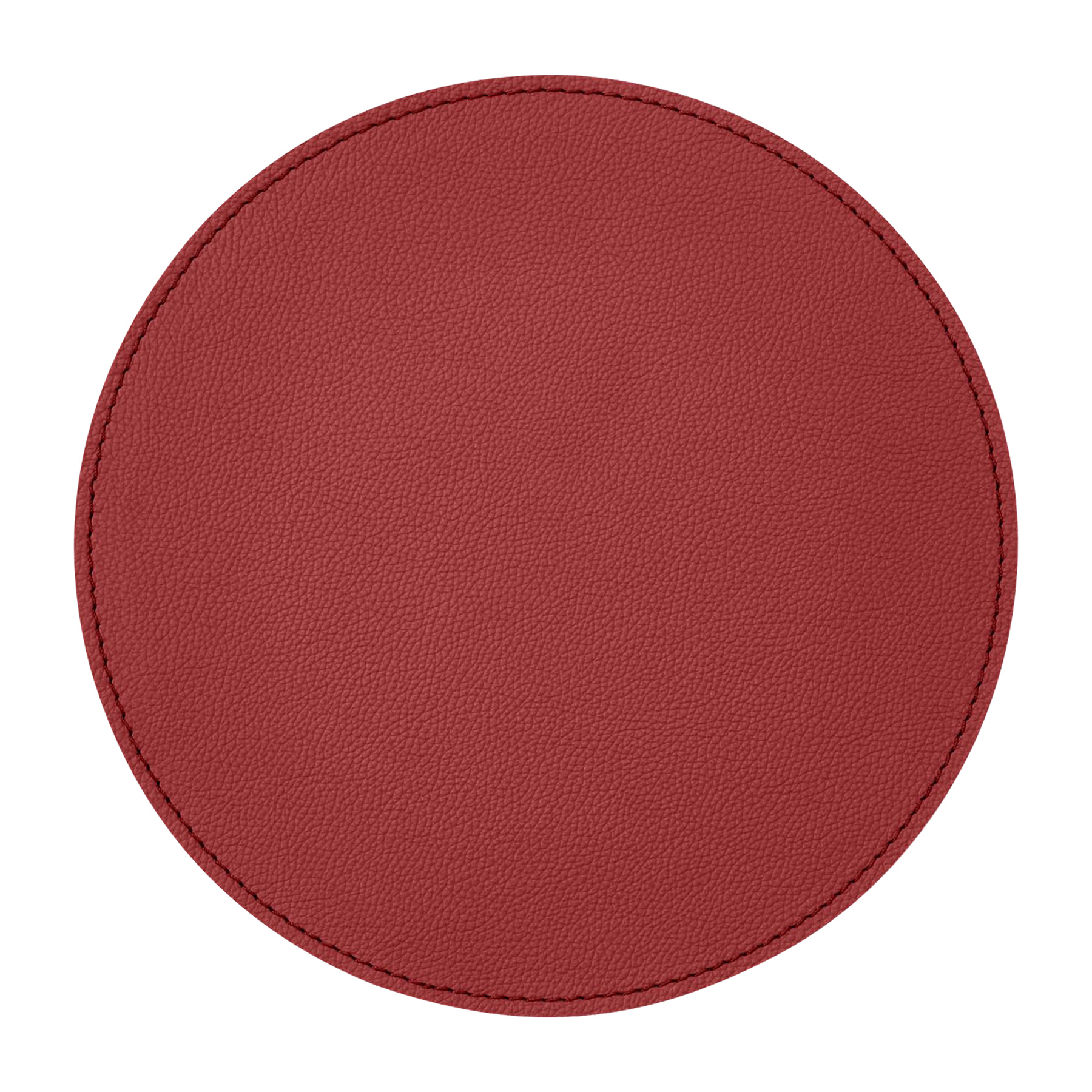 PU Leather Round Coaster 4