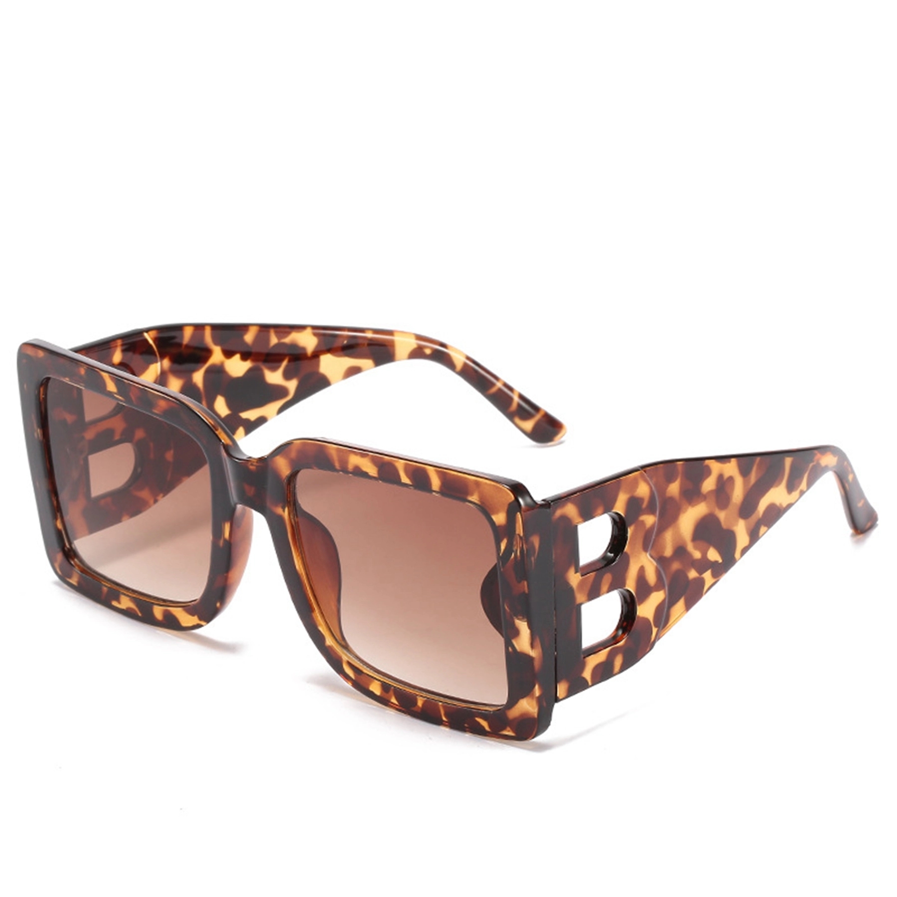 Oversized Big B Man Rectangle Sunglasses 3