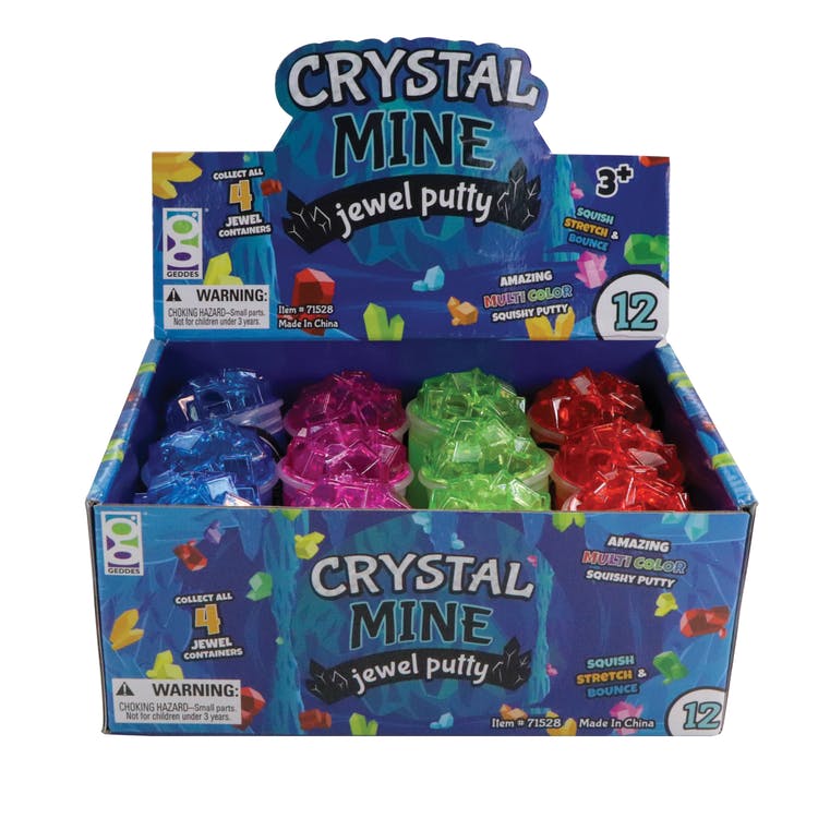 Crystal Mine Jewel Putty - Assorted Colors 2