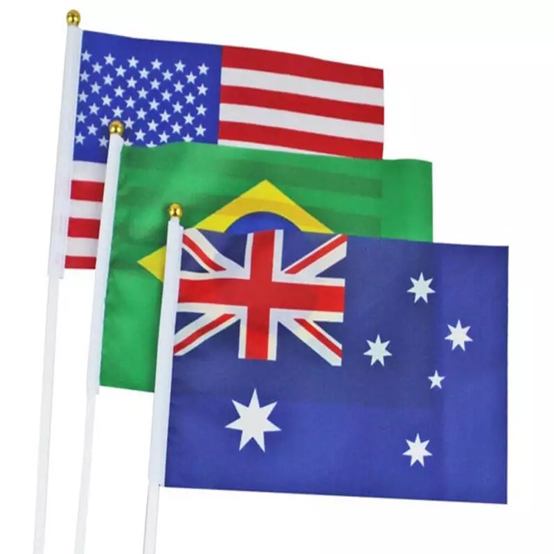 Custom Hand Flags 2