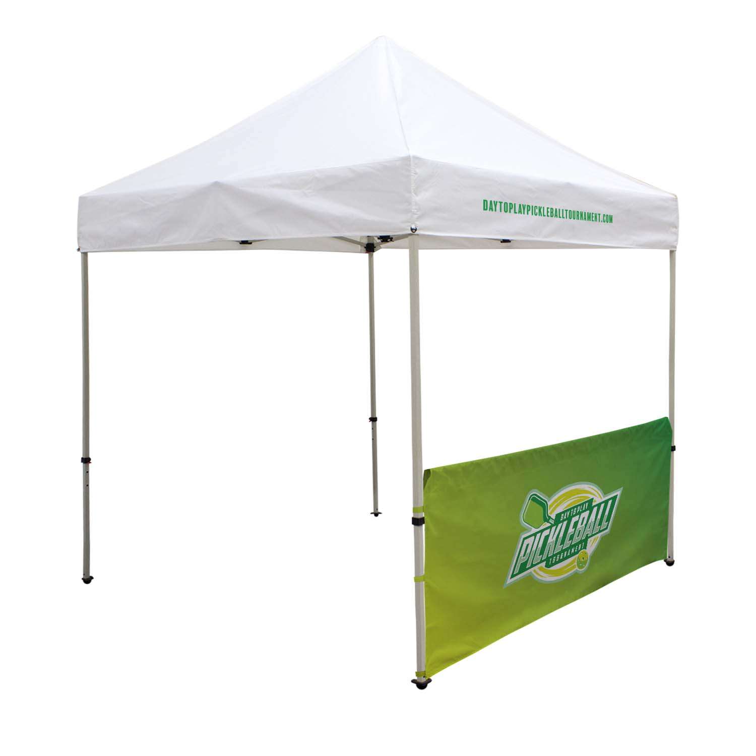8' Deluxe Tent Half Wall Kit (Dye Sublimated, Single-Sided)