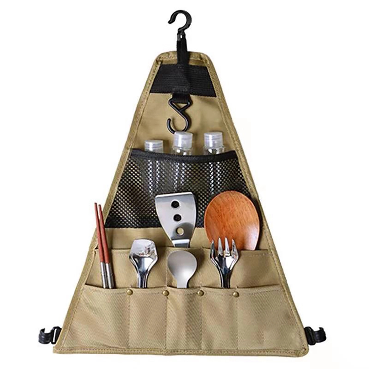 Outdoor Camping Picnic Tableware Storage Bag 4
