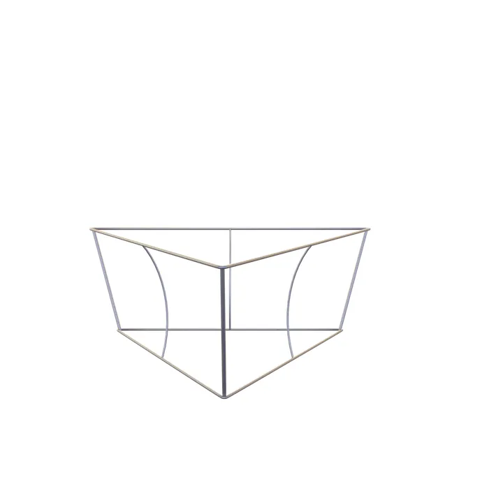 Tapered Triangle Hanging Sign 2