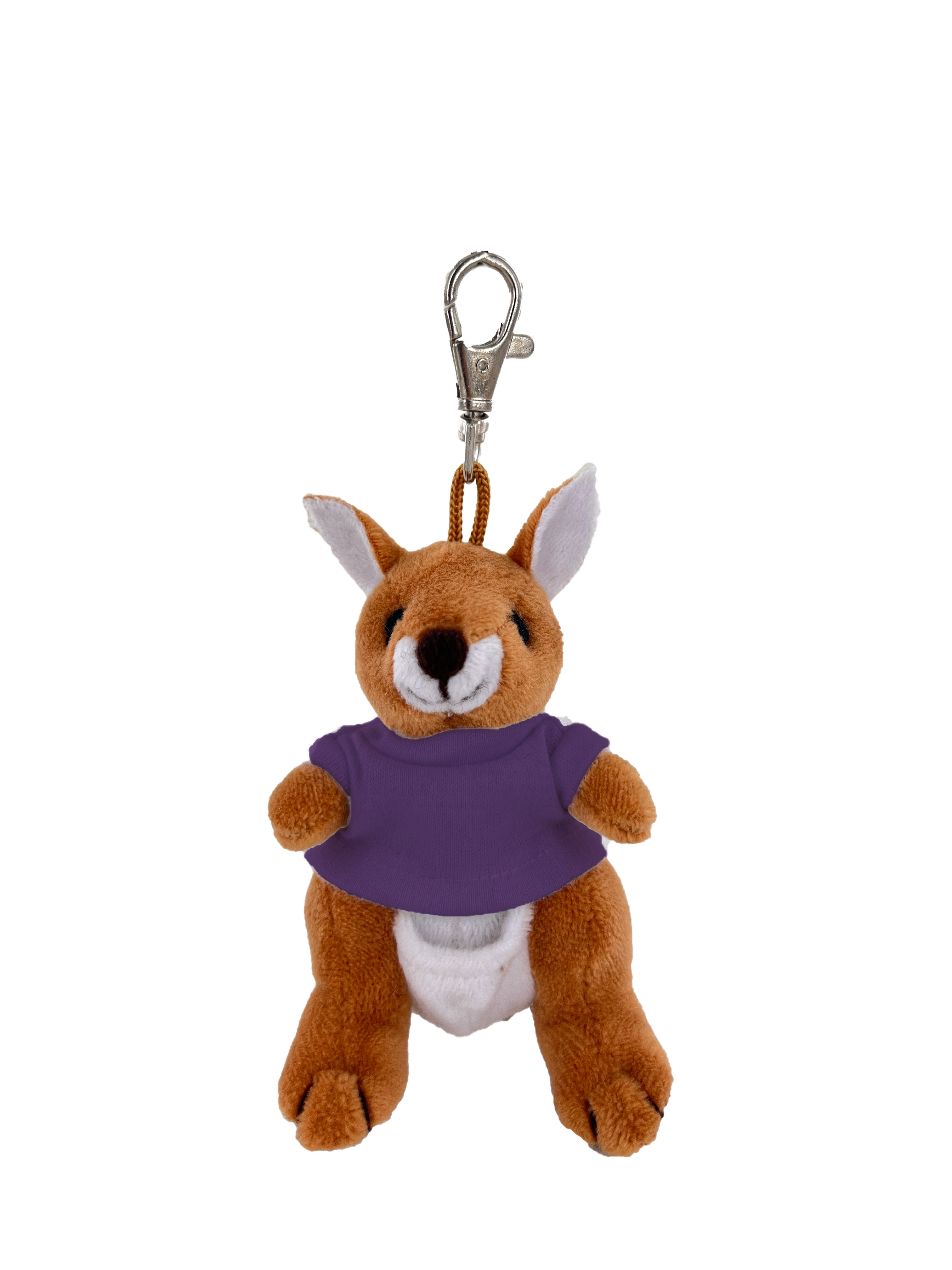 Soft Plush Kangaroo 4" Keychain 11