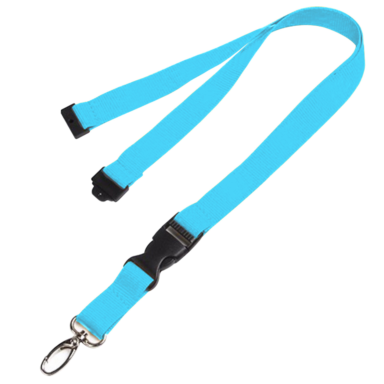 Polyester Lanyards w/ Buckle Release and Safety 18
