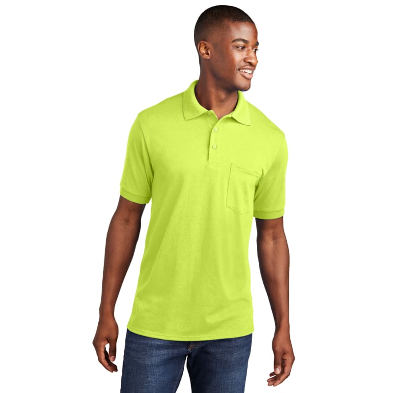 Port & Company Core Blend Jersey Knit Pocket Polo. 24