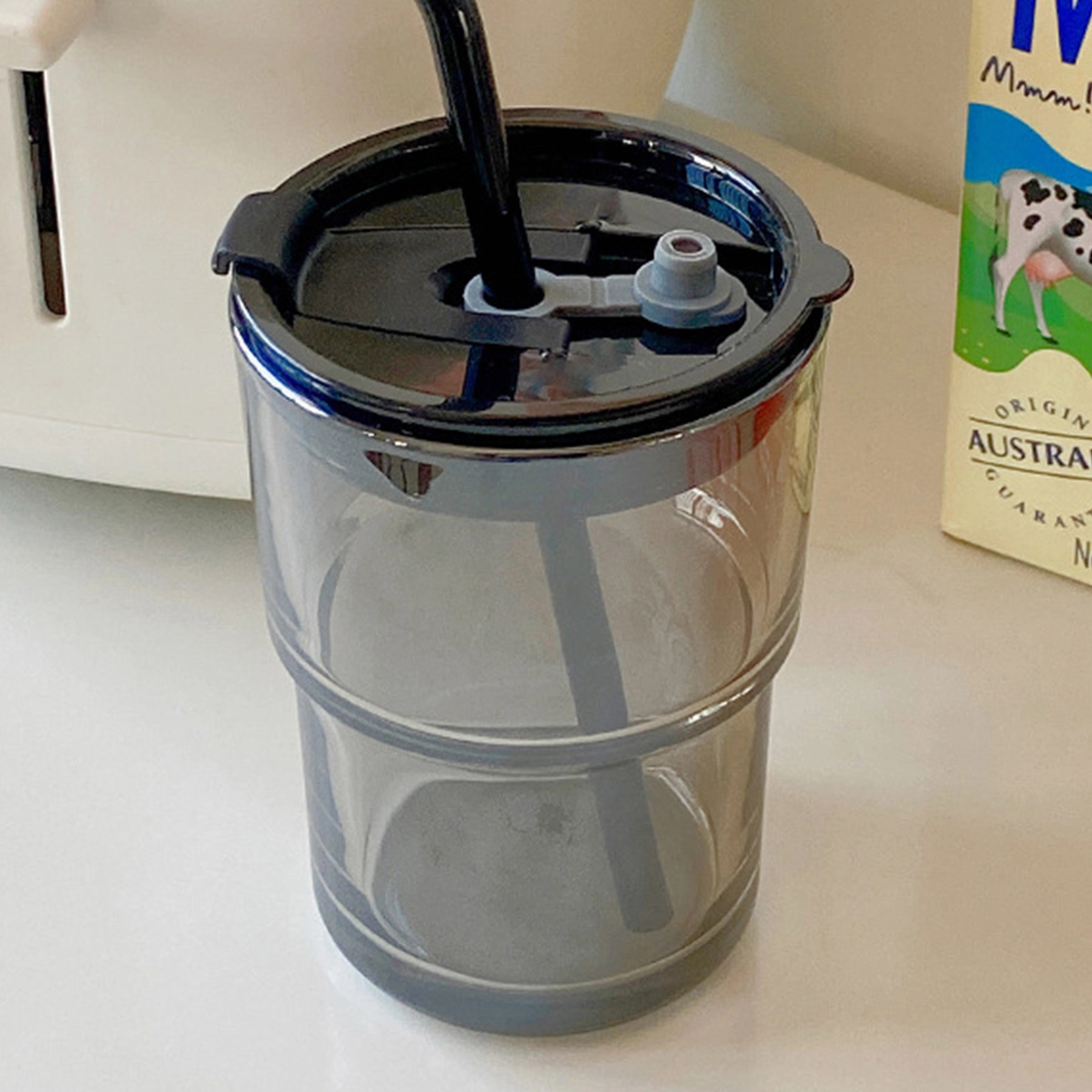 Straw Cup With Lid 4