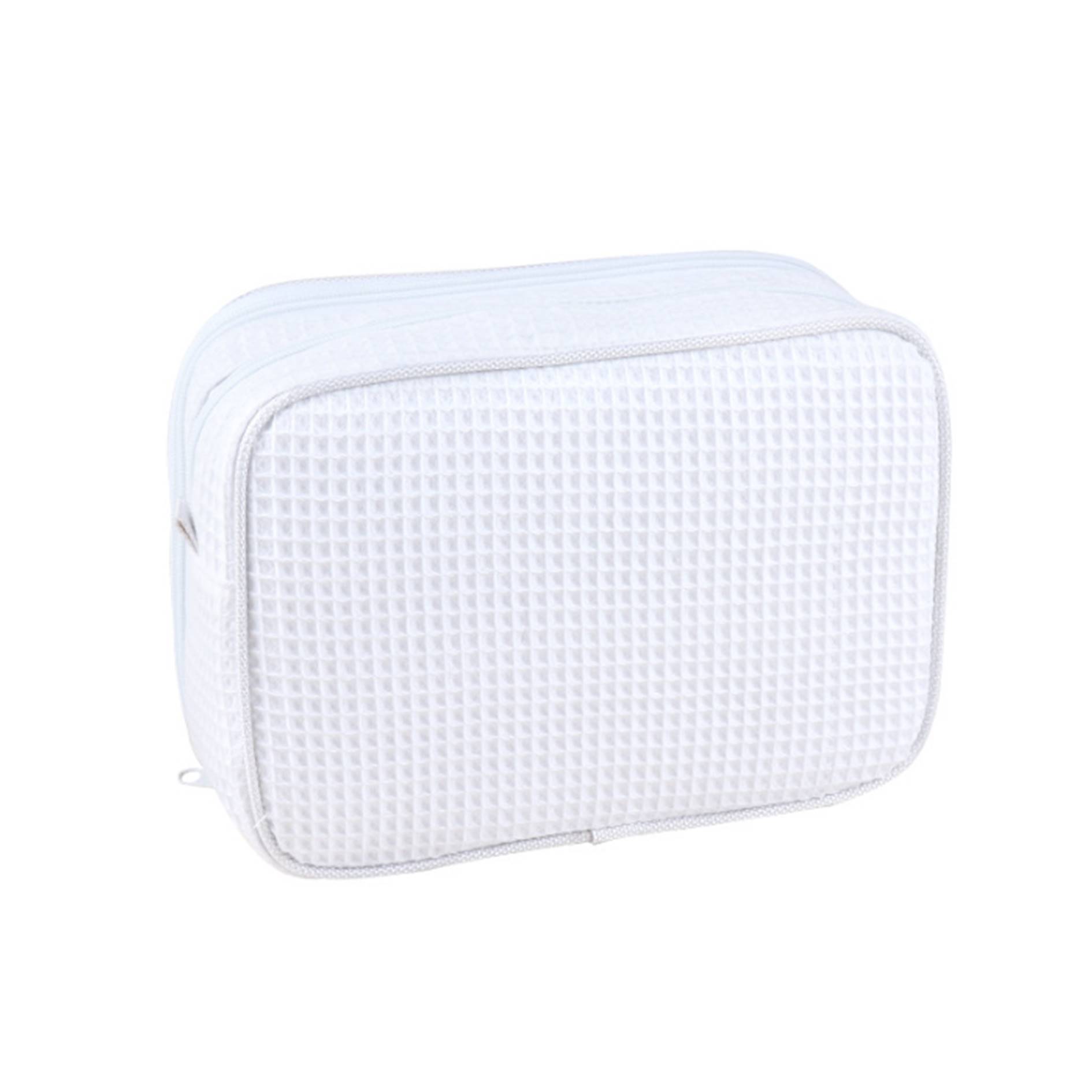 Waffle Weave Cosmetic Bag 3