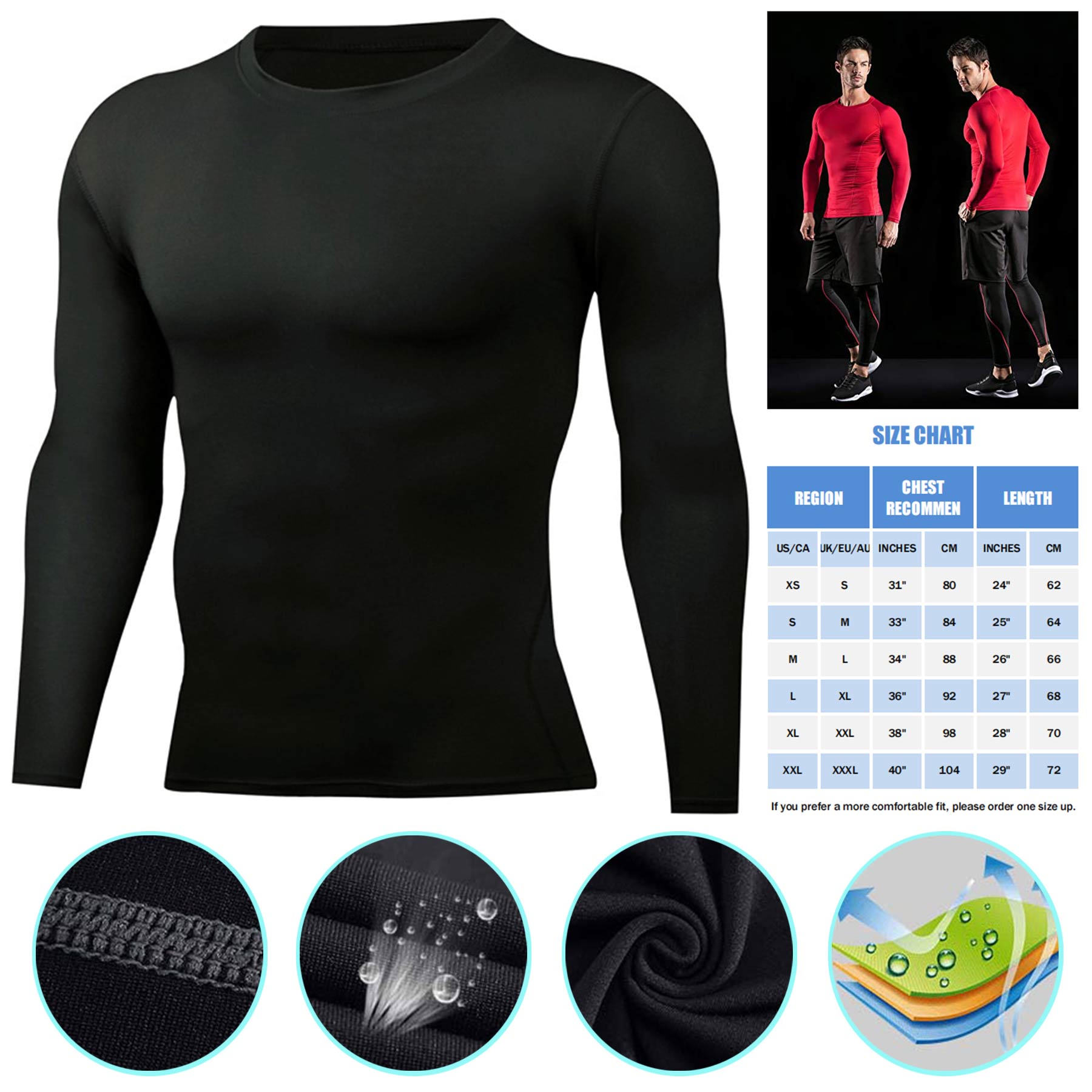 Men's Long-sleeve Compression Shirt 2
