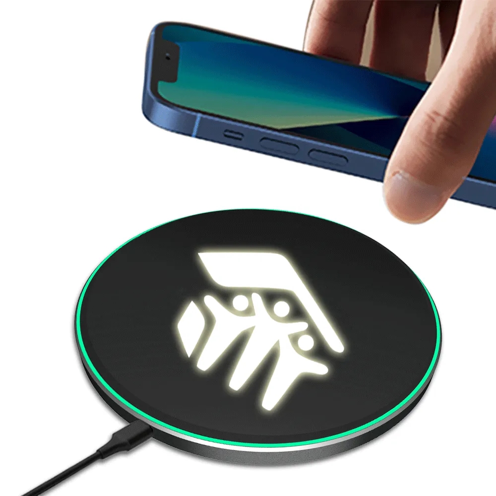 Light-up 15W Qi Wireless Charging Pad 4