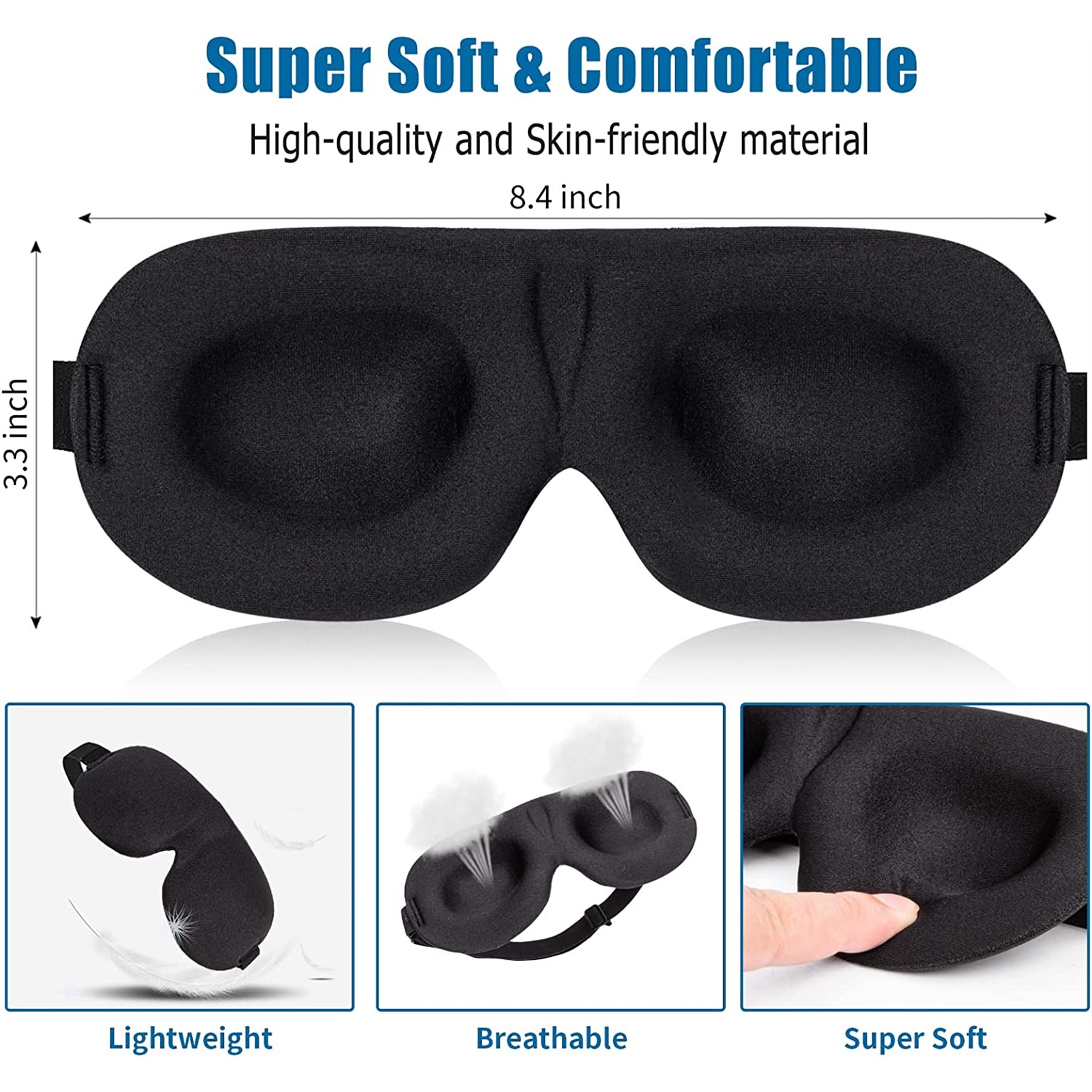 3D Eye Mask For Sleeping 3