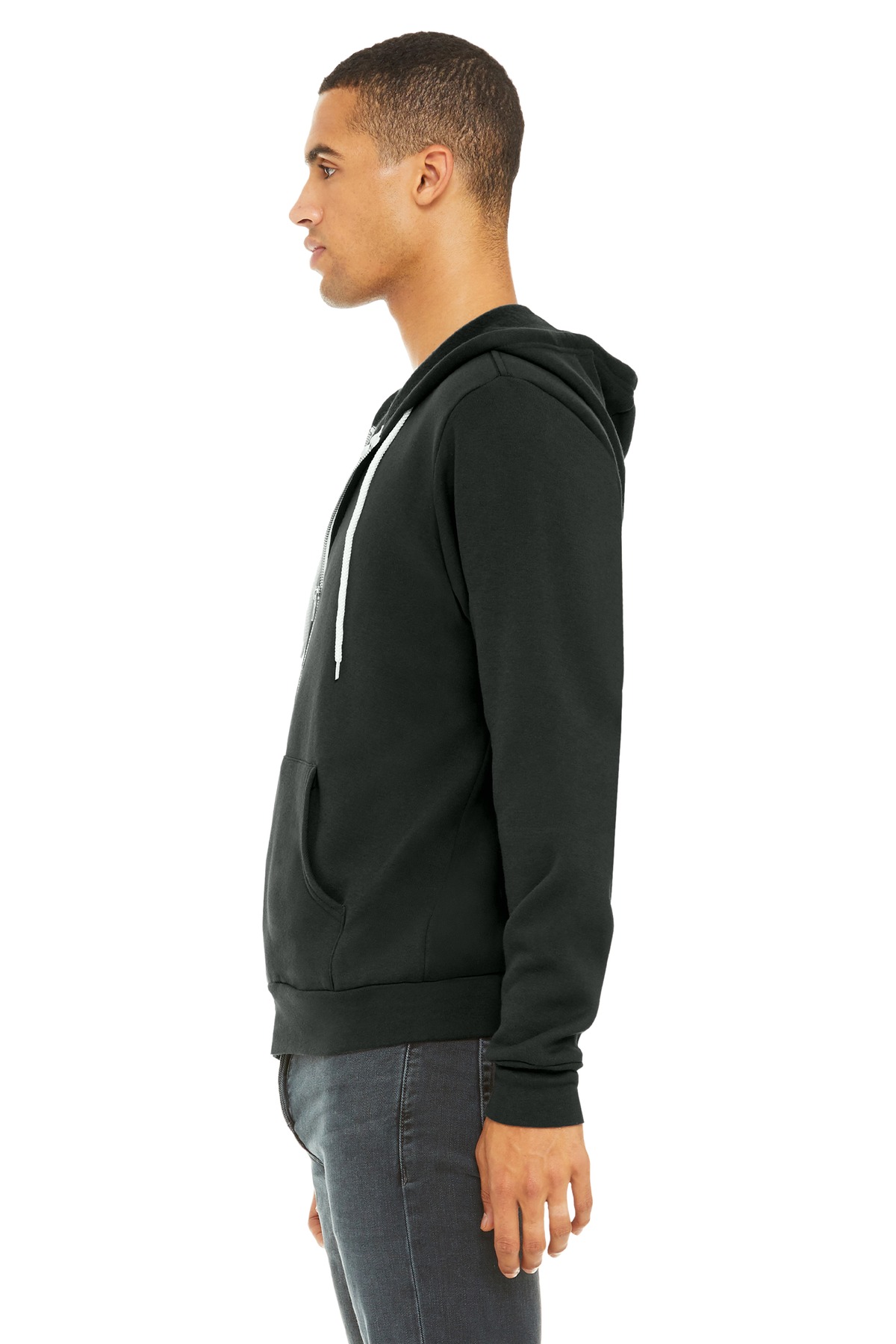 BELLA+CANVAS Unisex Sponge Fleece Full-Zip Hoodie. BC3739 54
