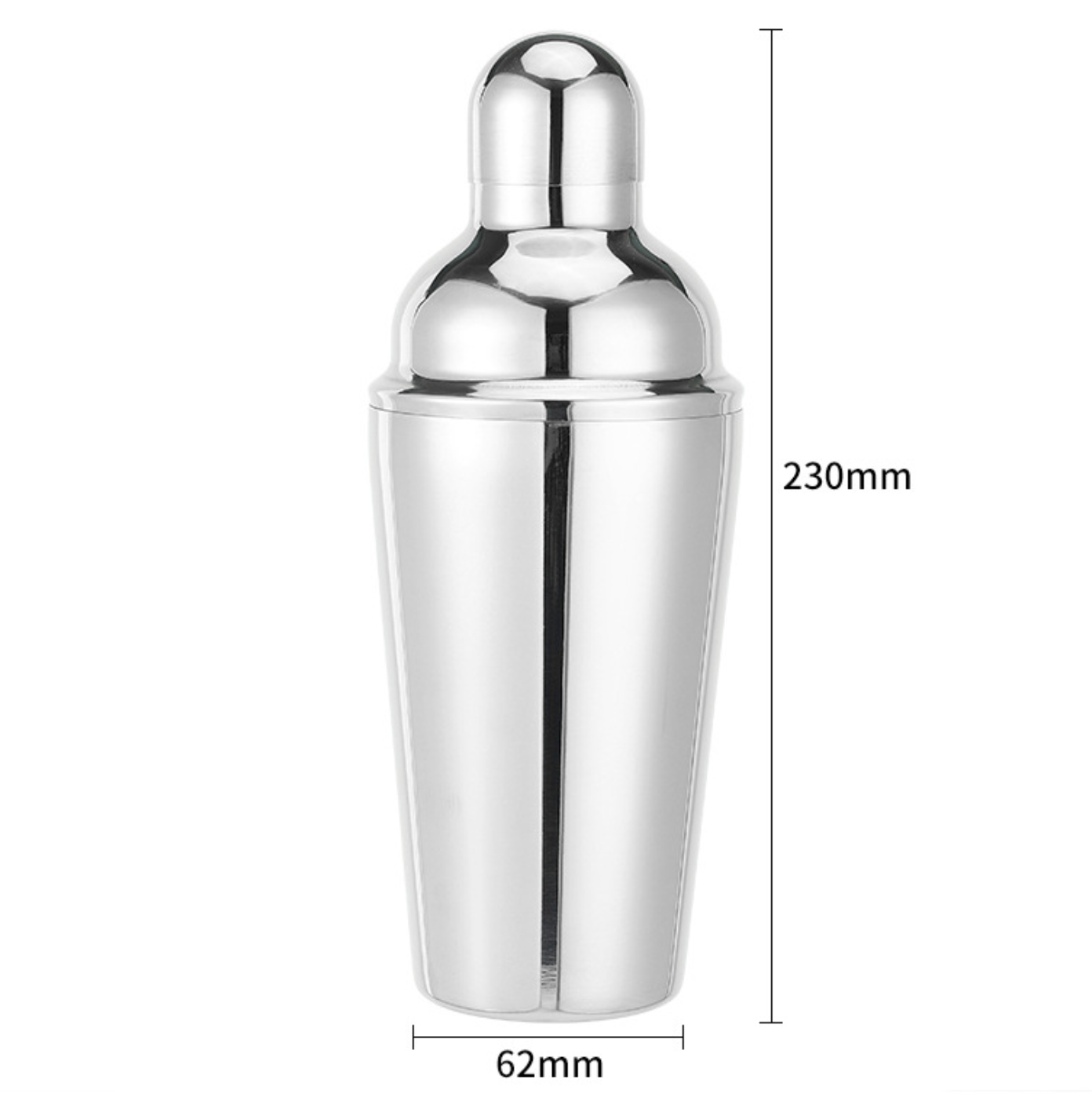 Stainless steel cocktail shaker 1
