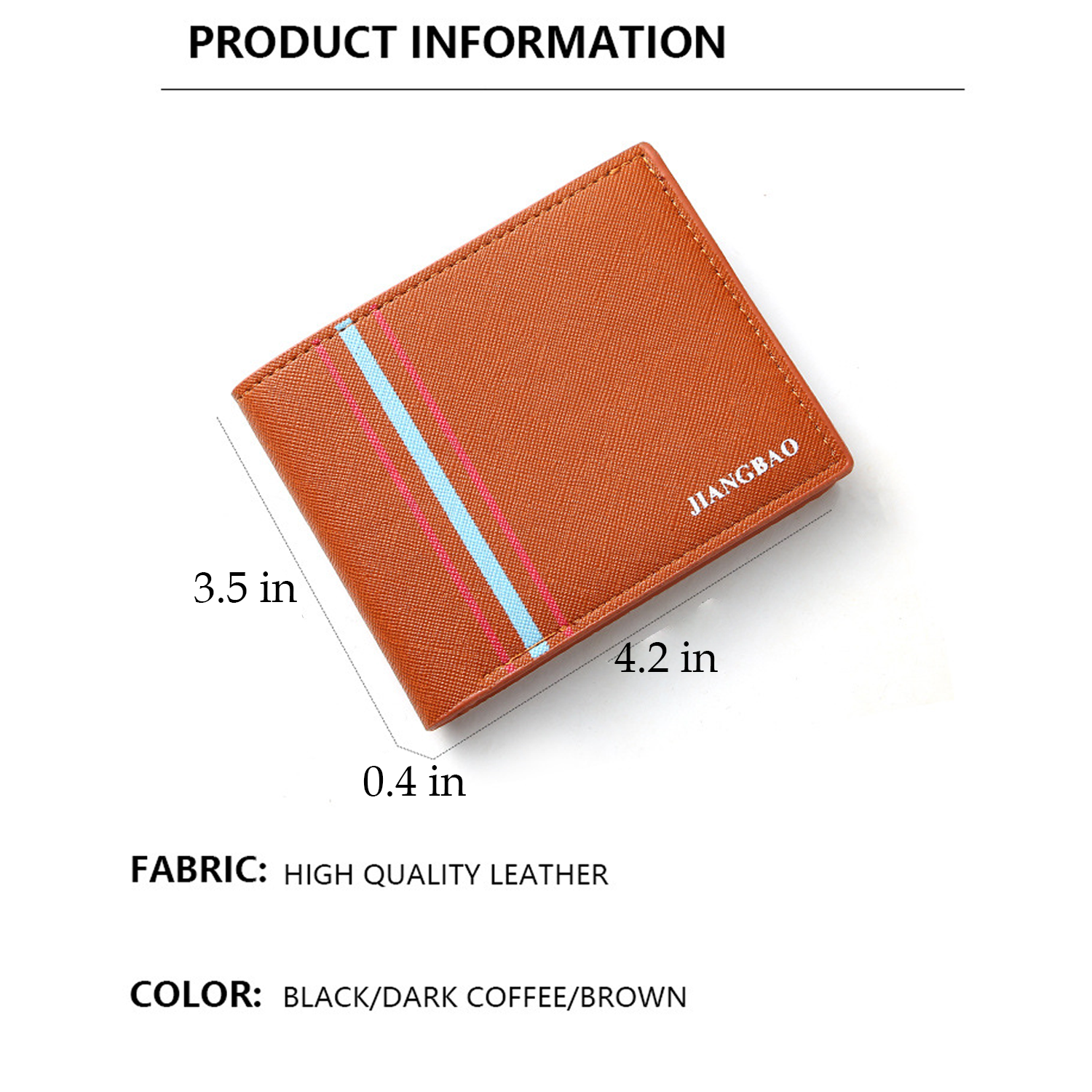 Mens Classic Short Wallet 2