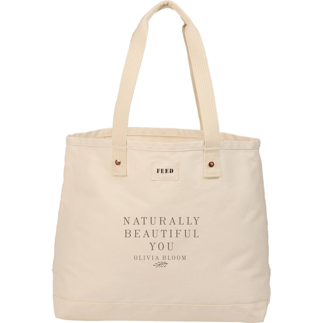 FEED Organic Cotton Weekend Tote 126